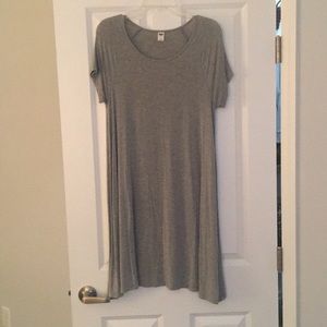 Cotton gray dress